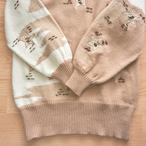 Vintage 80s Escada by Margaretha Ley Women's Wool Mohair Sweater, Size L - Picture 6 of 11